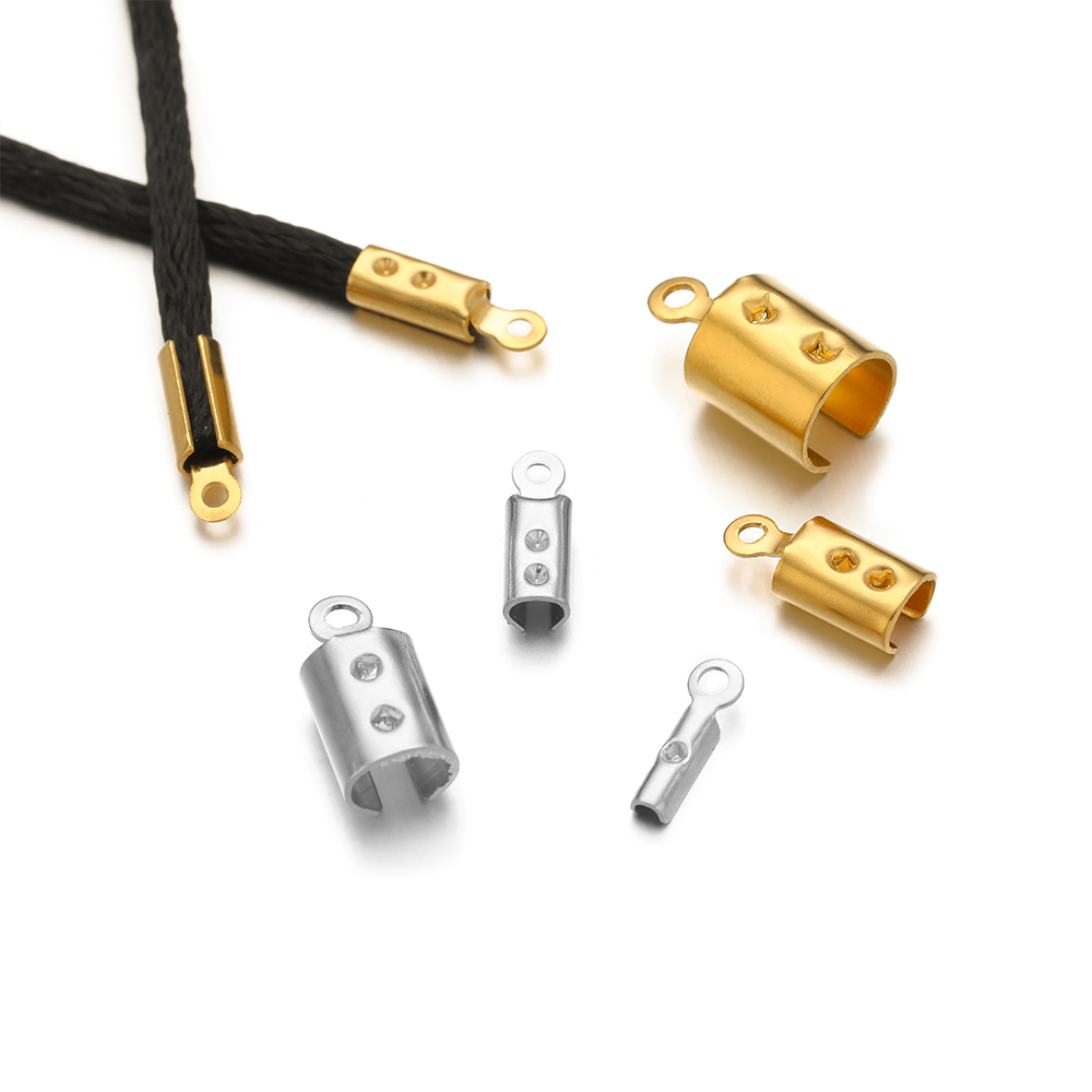 Patent Leather Shine - 50pcs Stainless Steel High Quality Crimp
