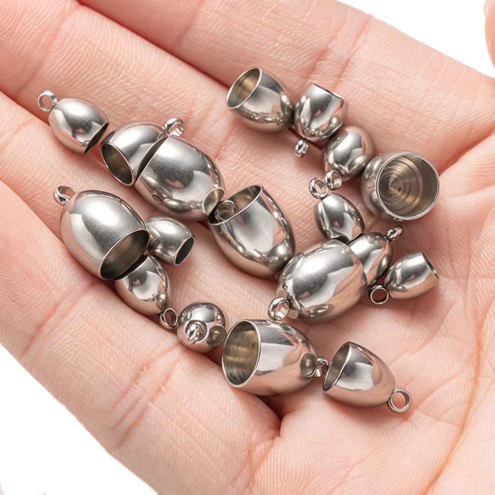 20pcs Tube End Caps Stainless  - Patent Leather Shine 评论和价格