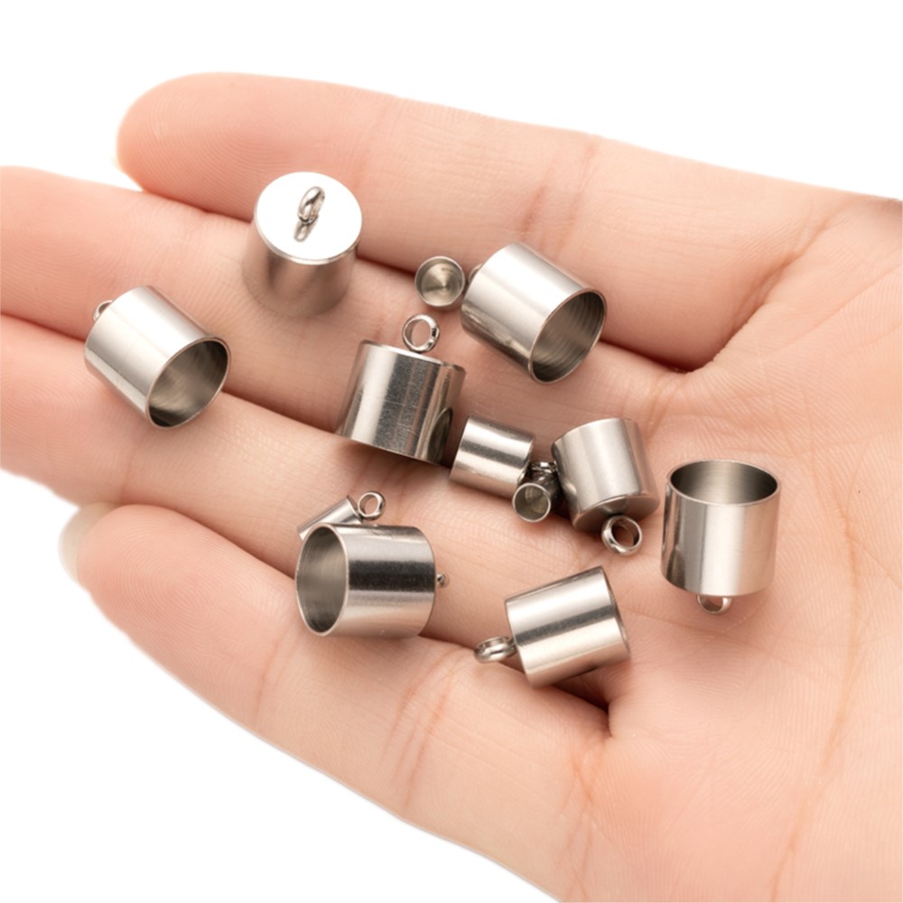 20pcs Tube End Caps Stainless  - Patent Leather Shine 评论和价格