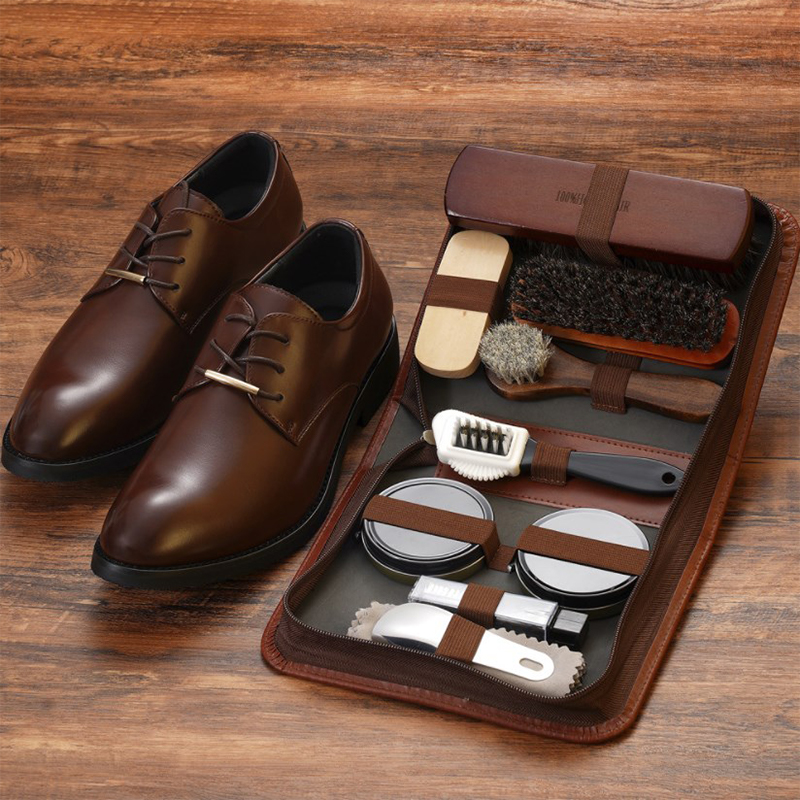 HorseHair Shoe Brush Set Leath - Sneaker Cleaning Kit 评论和价格