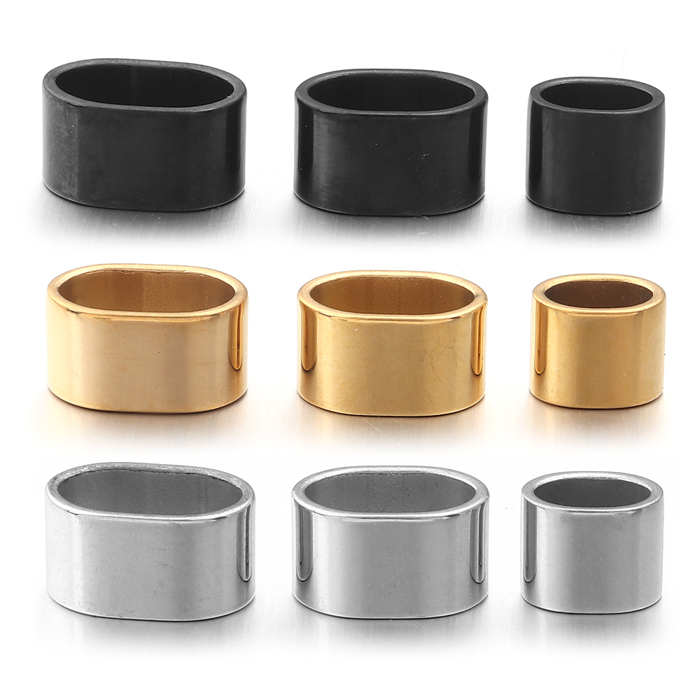 6pcs Flat Stainless Steel Tube - Patent Leather Shine 评论和价格