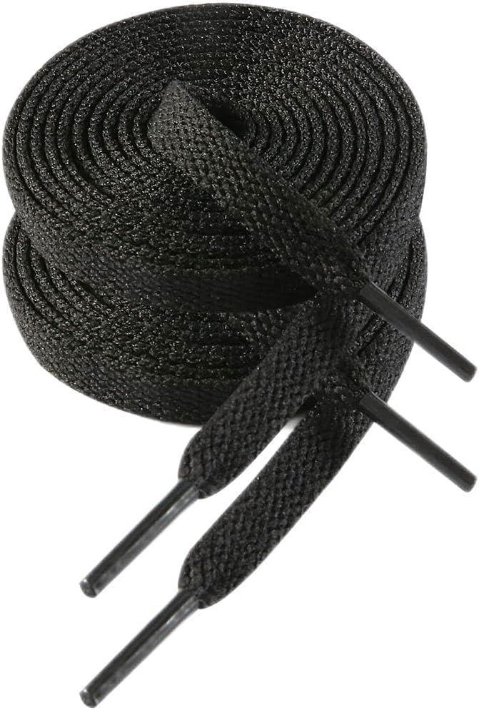 Flat Trainers Shoelace, 8mm Wi - Lace Replacement Flat 评论和价格