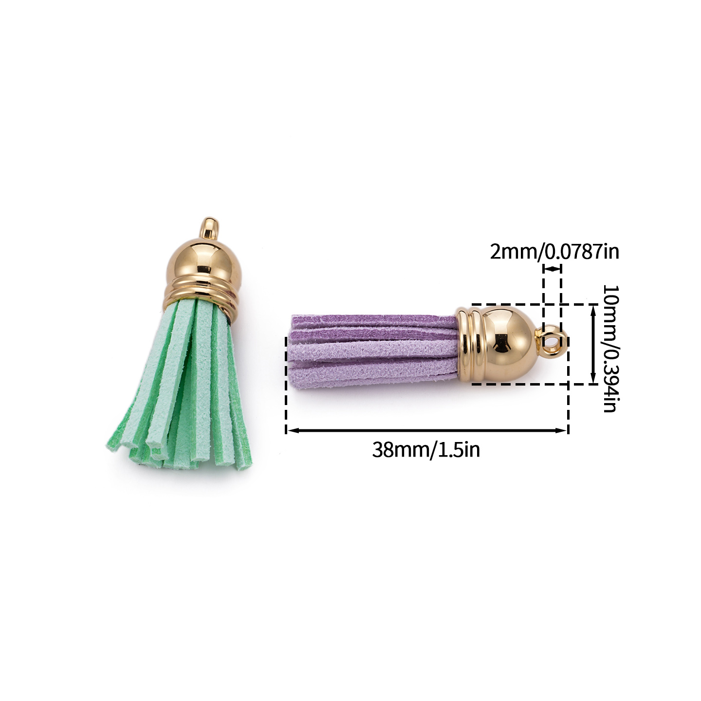 20pcs/Lots Tassel Synthetic Su - Patent Leather Shine 评论和价格