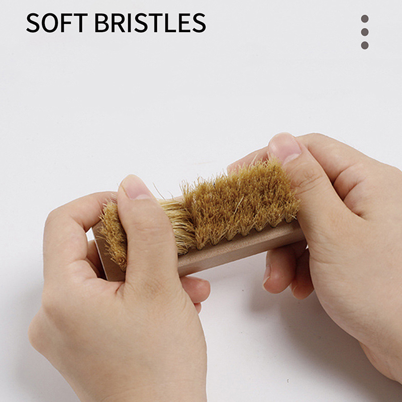 Useful Wood Handle Shoe Brush  - Sneaker Cleaning Kit 评论和价格