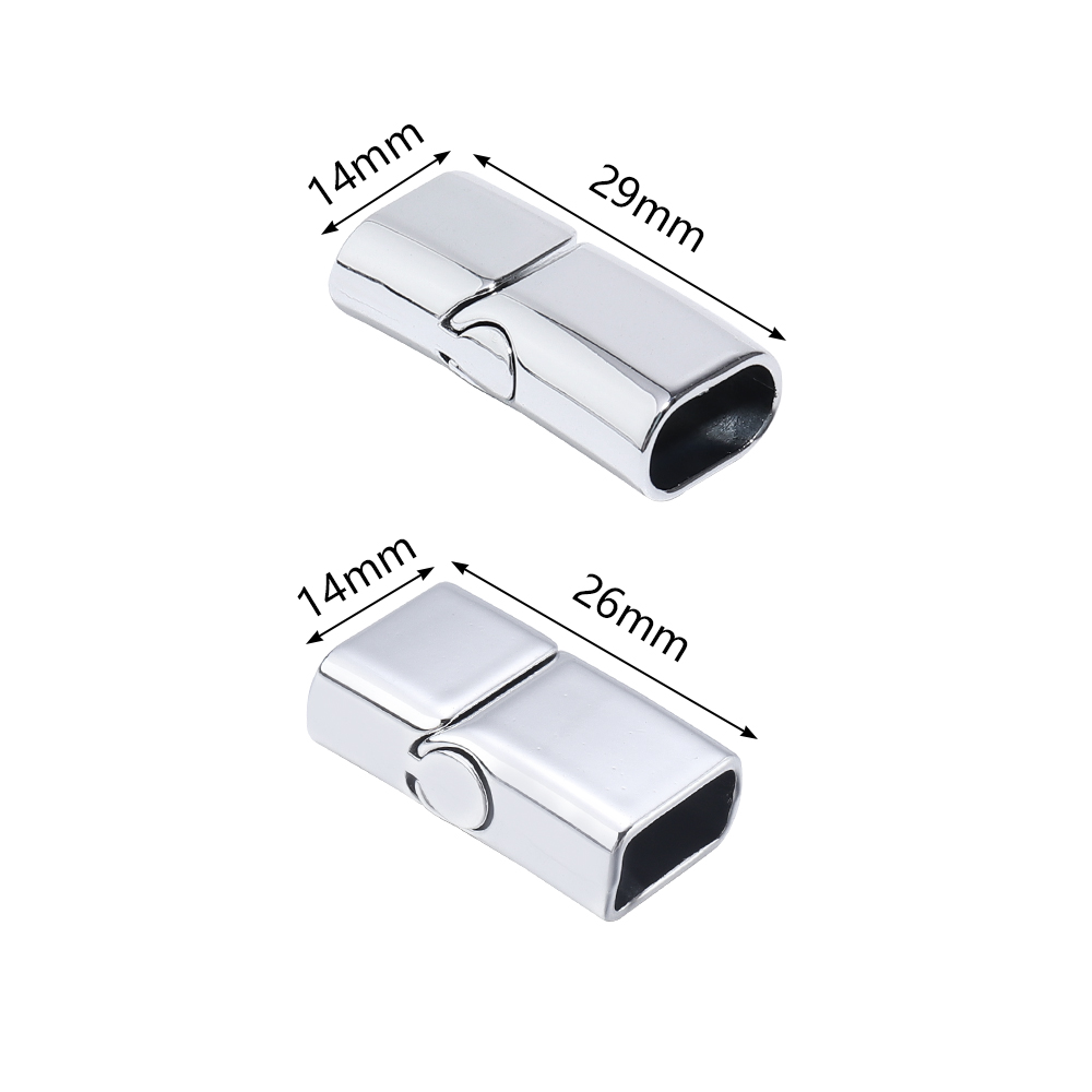 5Pcs Alloy Magnetic Clasps Rou - Patent Leather Shine 评论和价格