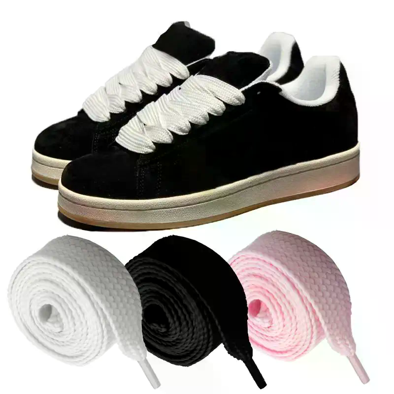 2CM Wide Fat Shoe Laces For Sn - Lace Replacement Flat 评论和价格
